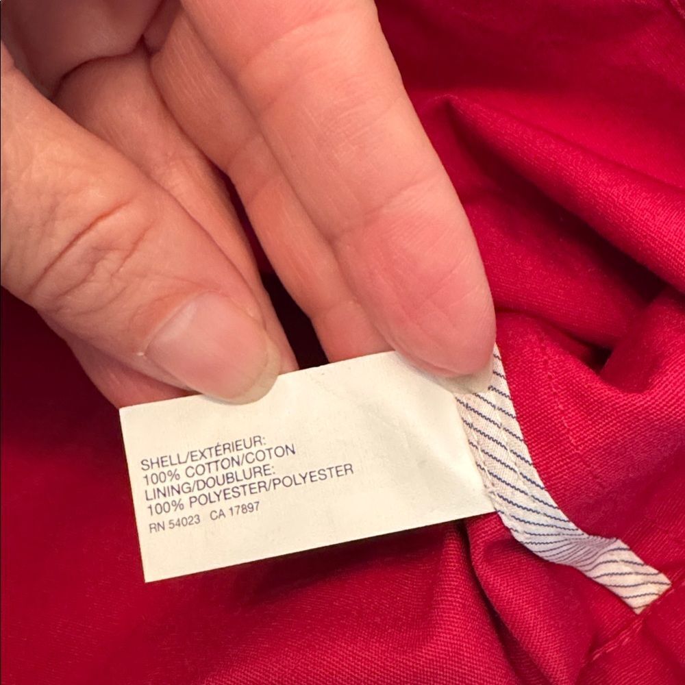 GAP Raspberry Toggle Duffle Coat Jacket - Picture 4 of 10